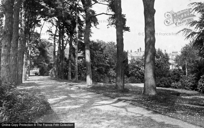 Photo of Sandringham, Royal Walk From The House To Church c.1930
