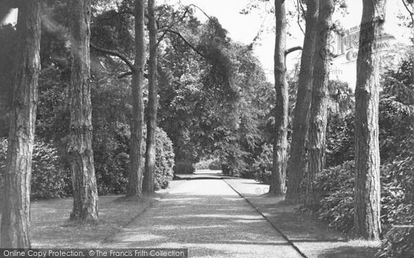 Photo of Sandringham, Royal Walk From The House To Church c.1935
