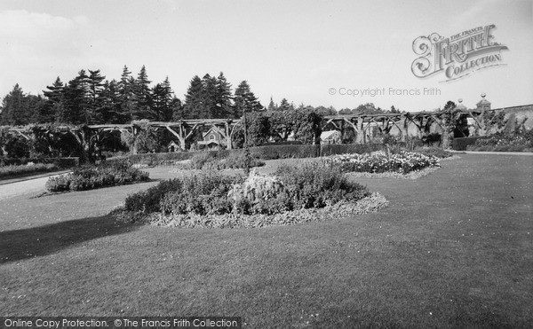 Photo of Sandringham, The Gardens c.1955
