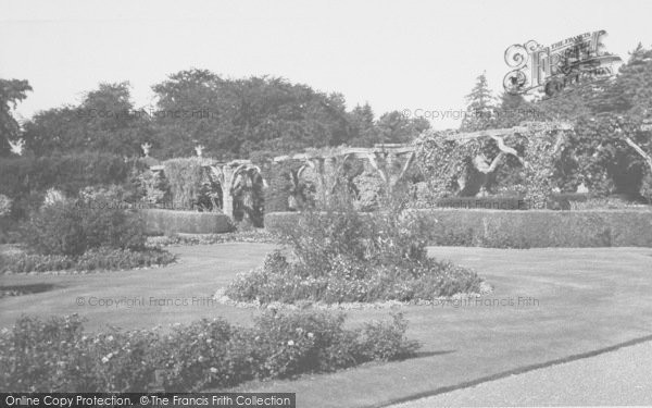 Photo of Sandringham, The Gardens c.1955