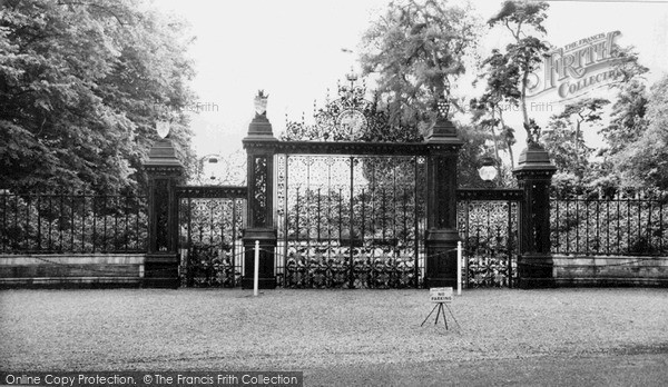 Photo of Sandringham, The Gate c.1955
