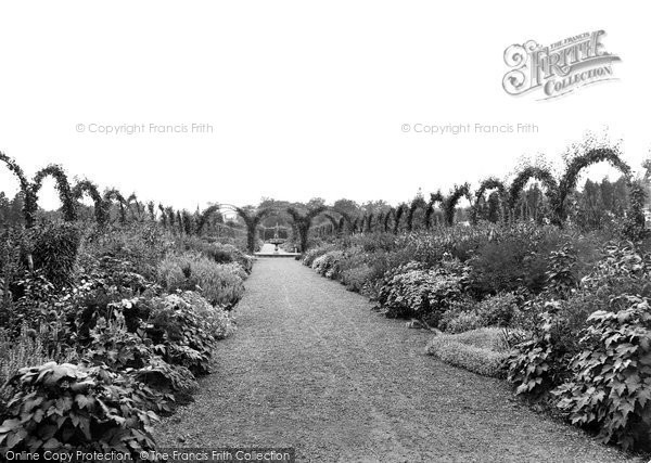Photo of Sandringham, The Herbaceous Border 1927