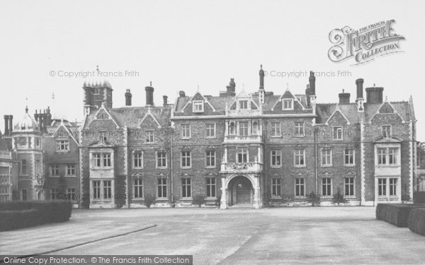 Photo of Sandringham, The House c.1955