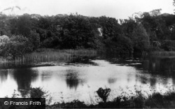 The Lake In The Park c.1930, Sandringham