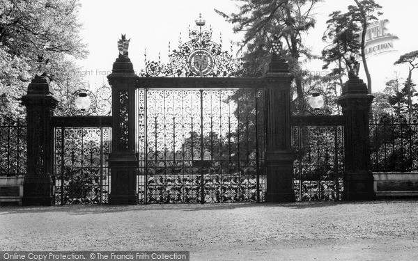Photo of Sandringham, The Norwich Gates c.1955