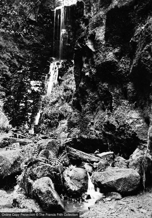 Photo of Sandsend, Mulgrave Woods, The Cascade c.1923