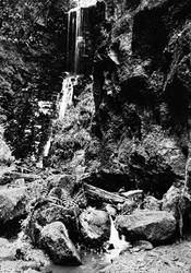 Mulgrave Woods, The Cascade c.1923, Sandsend