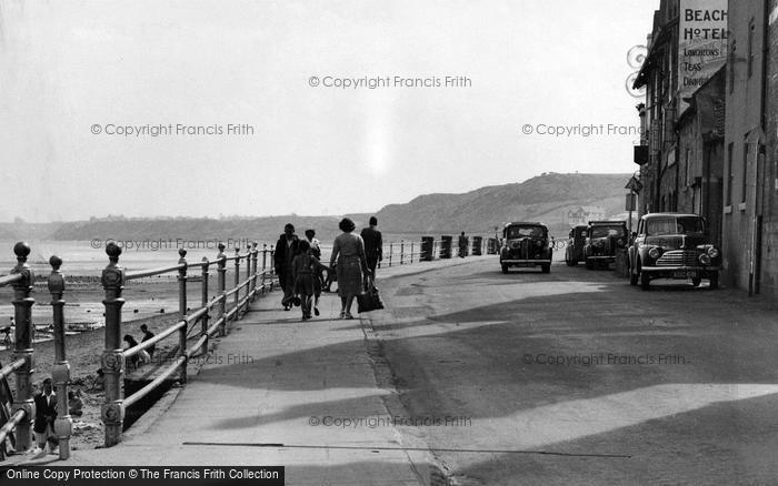 Photo of Sandsend, The Promenade c.1955