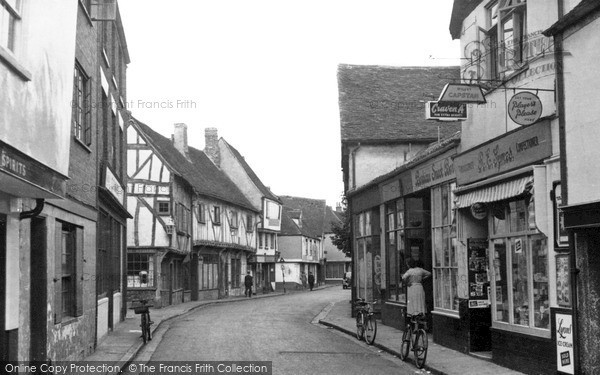 Photo of Sandwich, Old Town c.1955