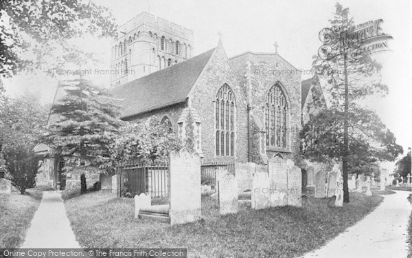 Photo of Sandwich, St Clement's Church 1924