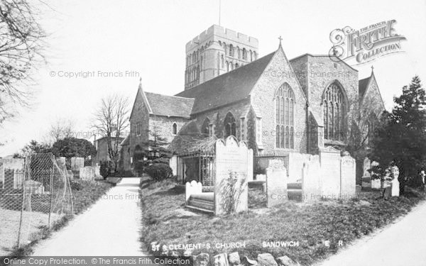 Photo of Sandwich, St Clement's Church c.1910