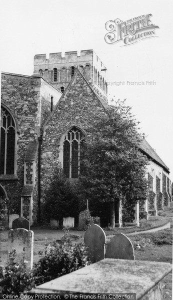 Photo of Sandwich, St Clement's Church c.1955