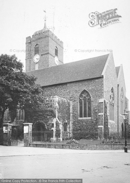 Photo of Sandwich, St Peter's Church c.1930