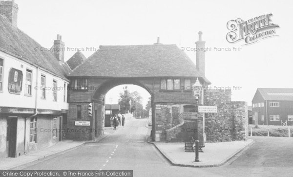 Photo of Sandwich, The Barbican c.1955