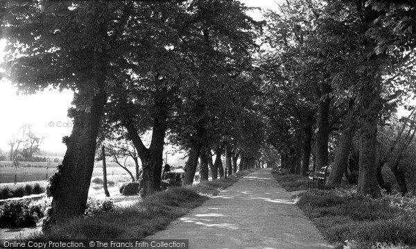 Photo of Sandwich, The Rope Walk c.1955