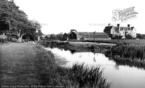 Photo of Sandwich, The Rope Walk c.1955
