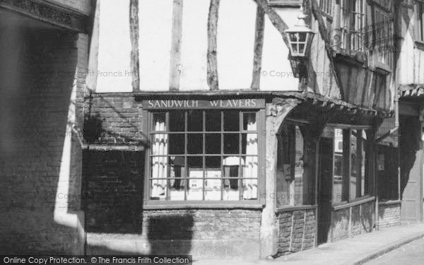 Photo of Sandwich, The Weavers c.1955