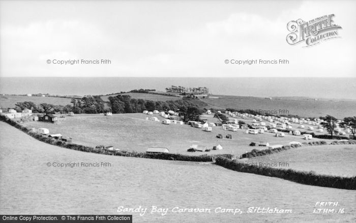 Photo of Sandy Bay, Sandy Bay Caravan Camp c.1955