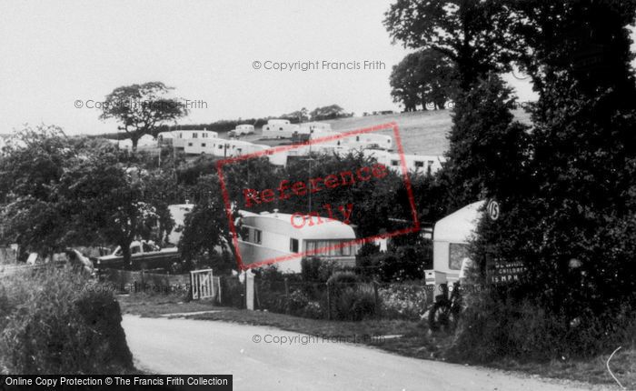 Photo of Sandy Bay, Sandy Bay Caravan Park c.1960
