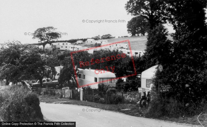 Photo of Sandy Bay, Sandy Bay Caravan Park c.1960