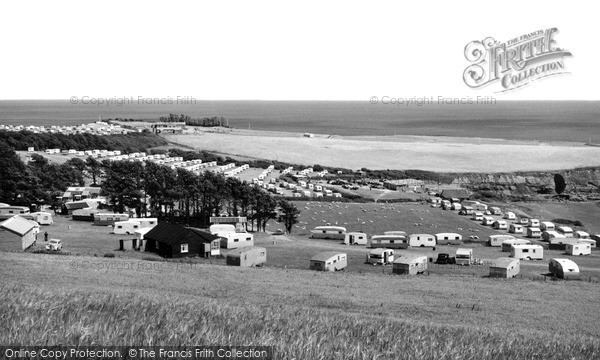 Photo of Sandy Bay, The Caravan Site c.1960