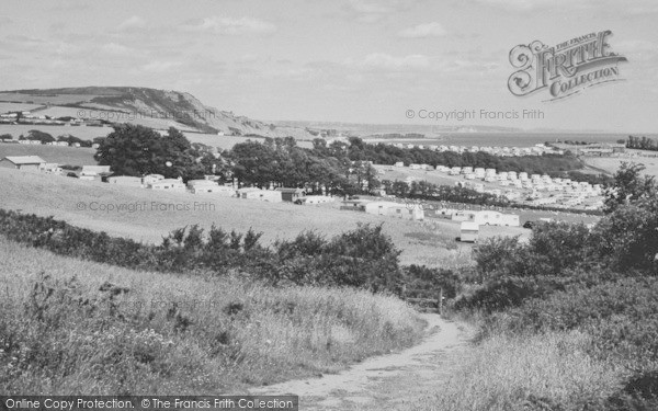 Photo of Sandy Bay, The Caravan Site c.1960
