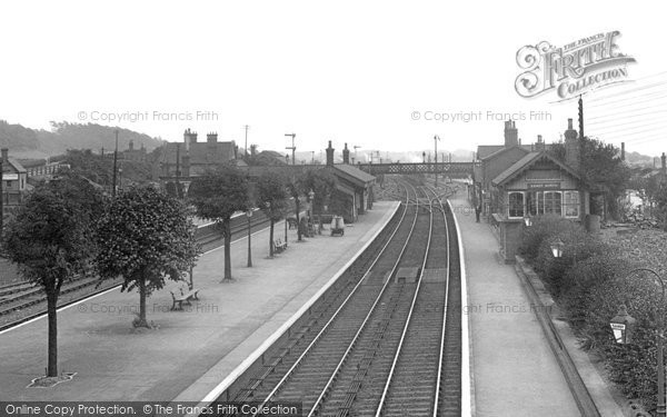 Photo of Sandy, Railway Station 1925