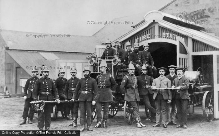 Photo of Sandycroft, Foundry Fire Brigade c.1900