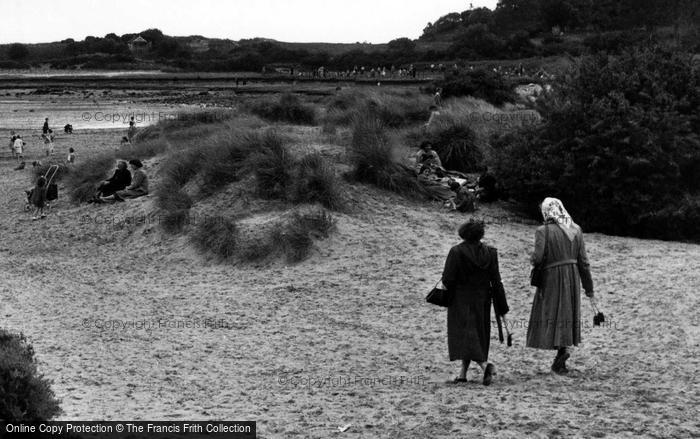Photo of Sandyhills, A Walk On The Beach c.1955