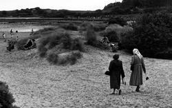 A Walk On The Beach c.1955, Sandyhills