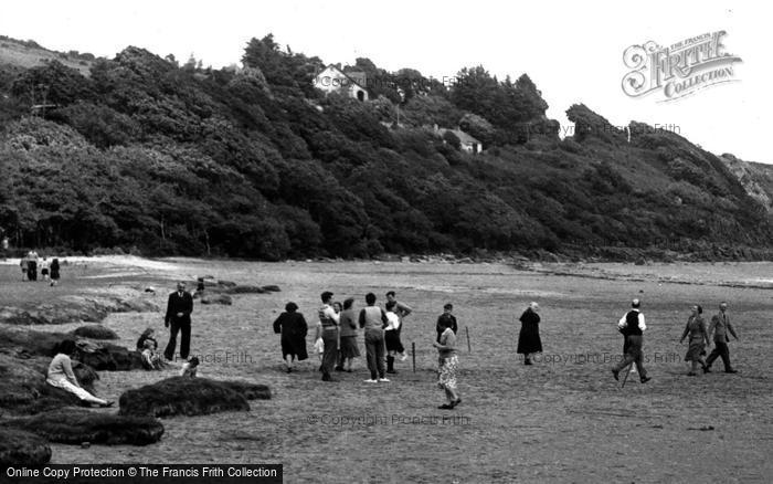 Photo of Sandyhills, On The Beach c.1955