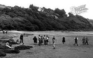On The Beach c.1955, Sandyhills