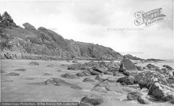 Photo of Sandyhills, Rocks On The Beach c.1960