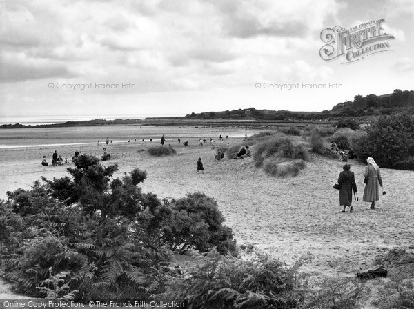 Photo of Sandyhills, Sand Dunes And The Beach c.1955