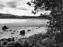 The Beach From The Rocks c.1955, Sandyhills