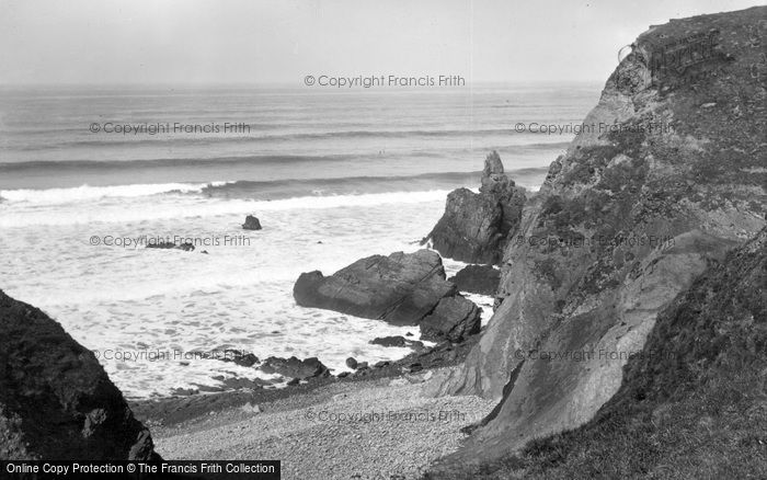 Photo of Sandymouth, Rocks c.1933