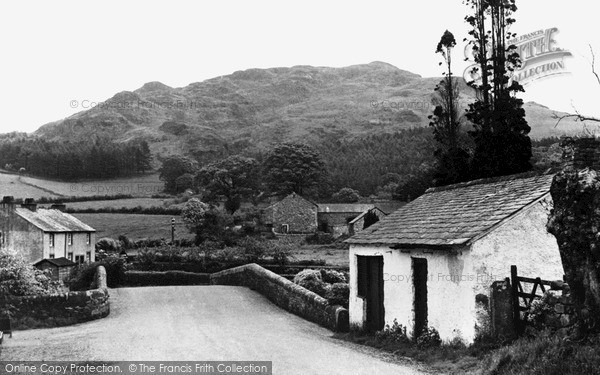 Photo of Santon Bridge, c.1955