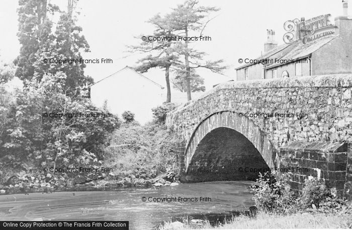 Photo of Santon Bridge, c.1955