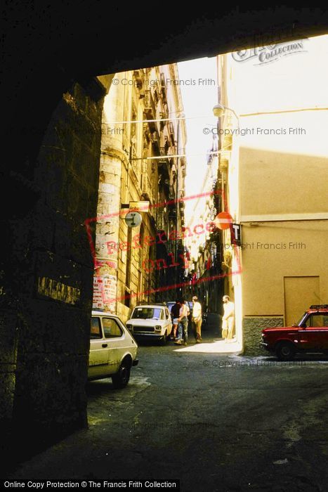 Photo of Sardinia, Street In Cagliari 1984