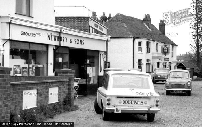 Photo of Sarisbury Green, Newbury & Sons Grocers c.1965