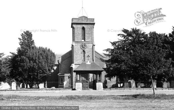 Photo of Sarisbury Green, St Paul's Church c.1955