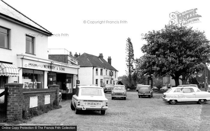 Photo of Sarisbury Green, the Parade c1965