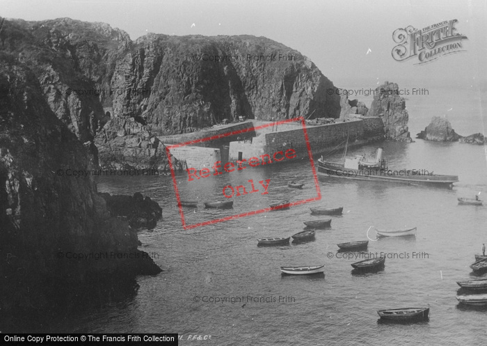 Photo of Sark, Creux Harbour 1894