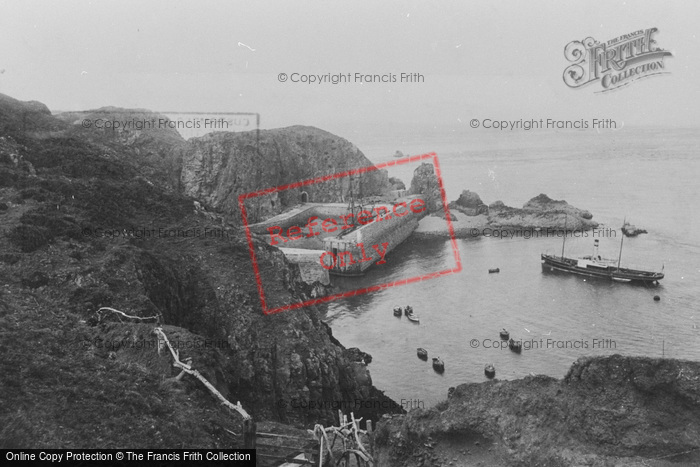 Photo of Sark, Creux Harbour 1899