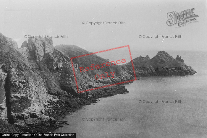 Photo of Sark, Derrible Bay 1893