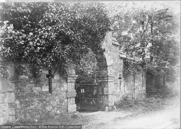 Photo of Sark, Gates Of La Seigneurie c.1910