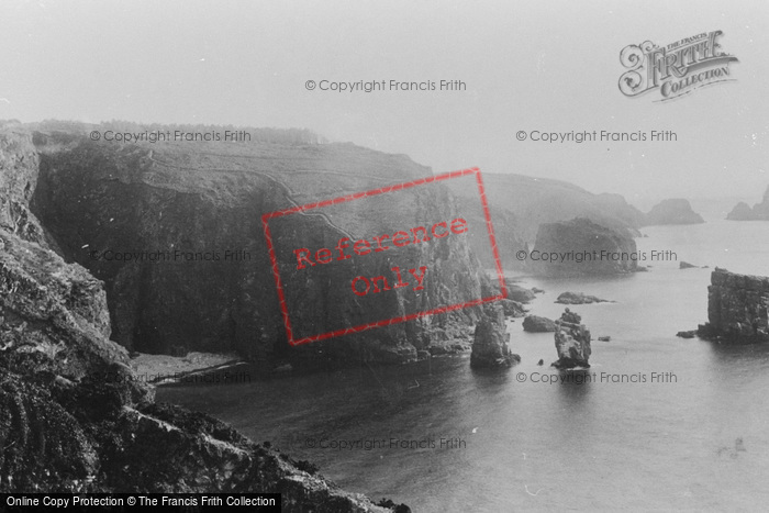 Photo of Sark, Les Autelets, High Tide 1893