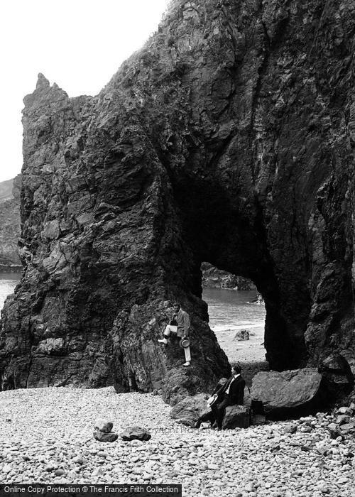 Photo of Sark, Natural Arch, Dixcart Bay 1887