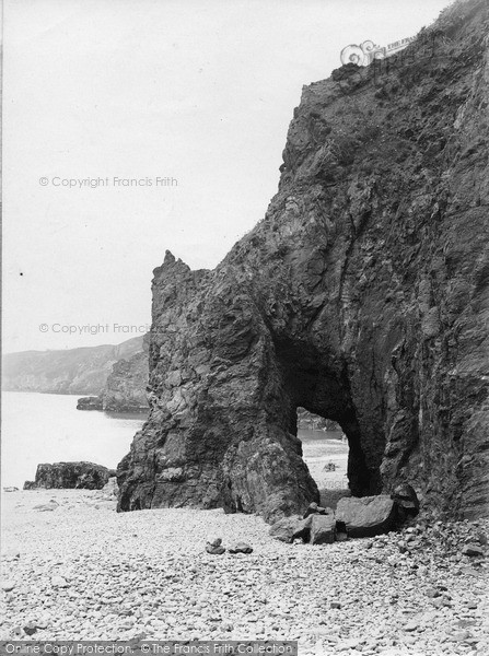 Photo of Sark, Natural Arch, Dixcart Bay c.1910