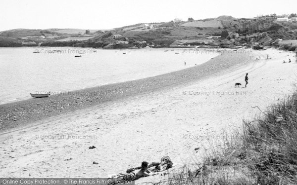 Photo of Sarn Bach, Marchroes Beach c.1960